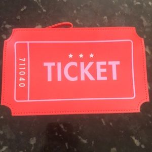 Clutch/make up bag, NWOT